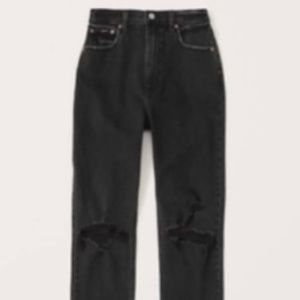 Abercrombie and Fitch Ankle Straight Jeans